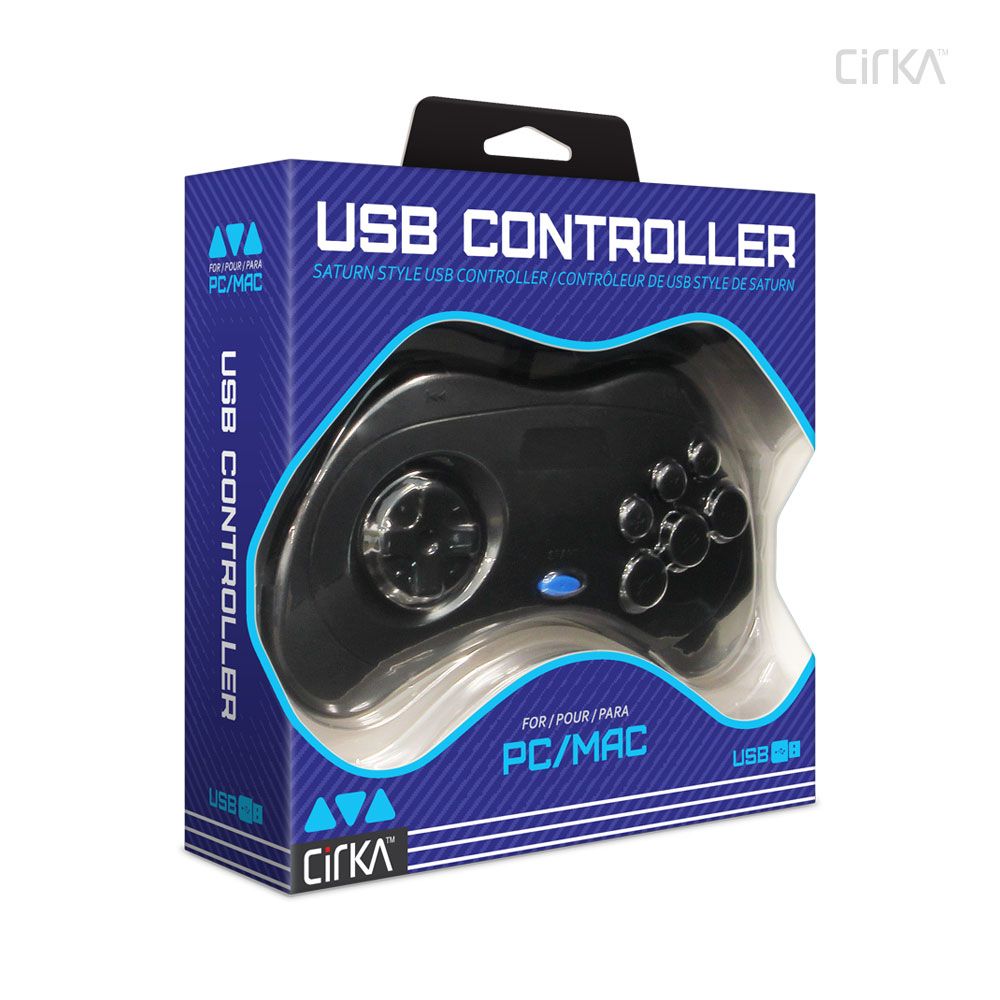 USB Controller For PC/ Mac (Black) - CirKa – Flashback Limited - Repair ...